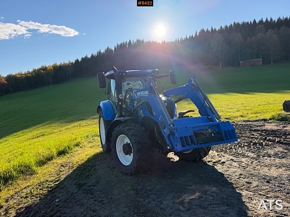 New Holland T6. 180 4x4 traktor med frontlaster 11 of 30