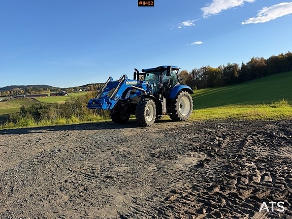 New Holland T6. 180 4x4 traktor med frontlaster 13 of 30