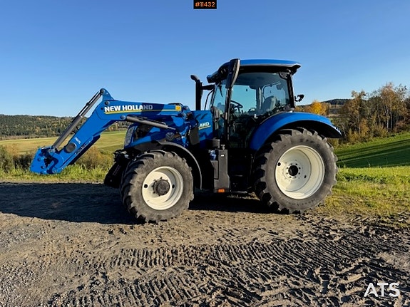 New Holland T6. 180 4x4 traktor med frontlaster 5 of 30