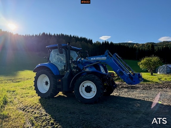 New Holland T6. 180 4x4 traktor med frontlaster 3 of 30