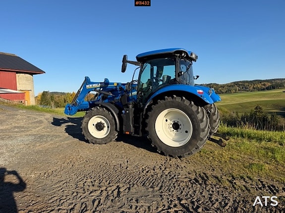 New Holland T6. 180 4x4 traktor med frontlaster 9 of 30