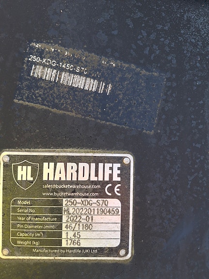 Hardlife 250 XDG - 1,45m3 6 of 6