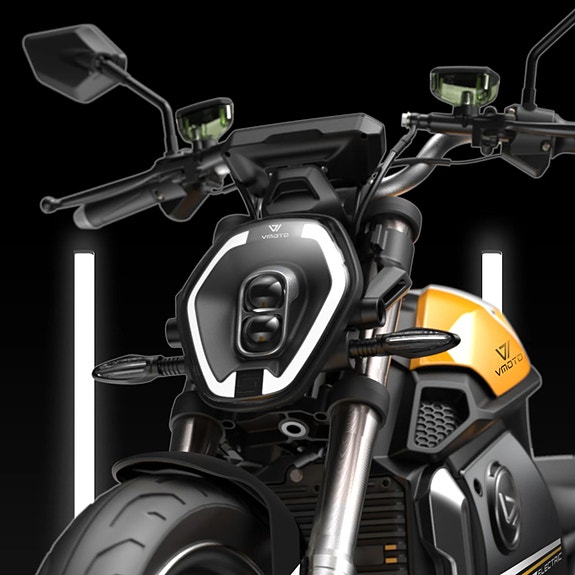 VMoto TSx - Elektrisk moped - Demokjørt, 100% Finansiering 2 of 3