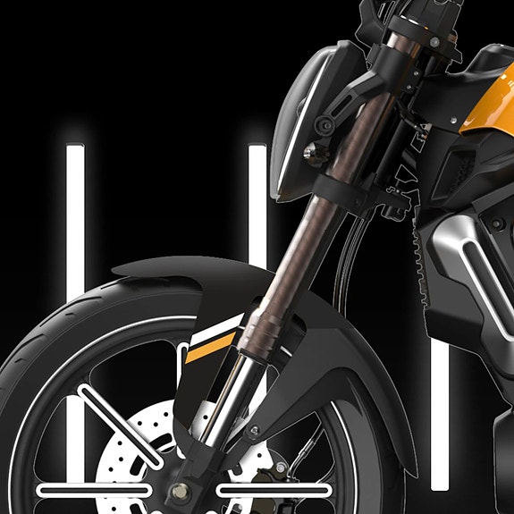VMoto TSx - Elektrisk moped - Demokjørt, 100% Finansiering 3 of 3