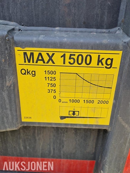 Andre Zepro 1500 kg 4 of 7