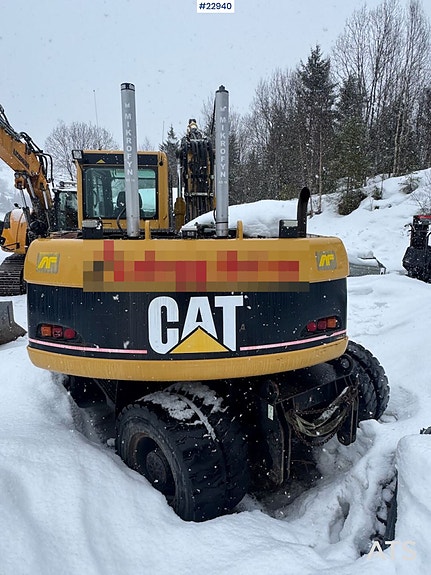 Caterpillar M313 C m/ 1 skuffe, tilt og Mikrofyn maskinstyring. Nyoverhalt girkasse. 9 of 28
