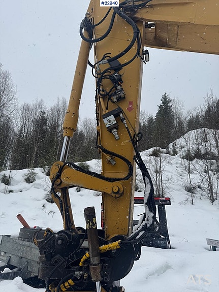 Caterpillar M313 C m/ 1 skuffe, tilt og Mikrofyn maskinstyring. Nyoverhalt girkasse. 12 of 28