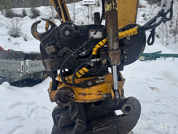Caterpillar M313 C m/ 1 skuffe, tilt og Mikrofyn maskinstyring. Nyoverhalt girkasse. 25 of 28