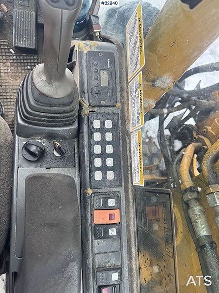 Caterpillar M313 C m/ 1 skuffe, tilt og Mikrofyn maskinstyring. Nyoverhalt girkasse. 17 of 28