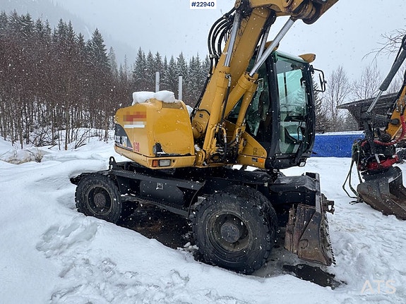 Caterpillar M313 C m/ 1 skuffe, tilt og Mikrofyn maskinstyring. Nyoverhalt girkasse. 7 of 28