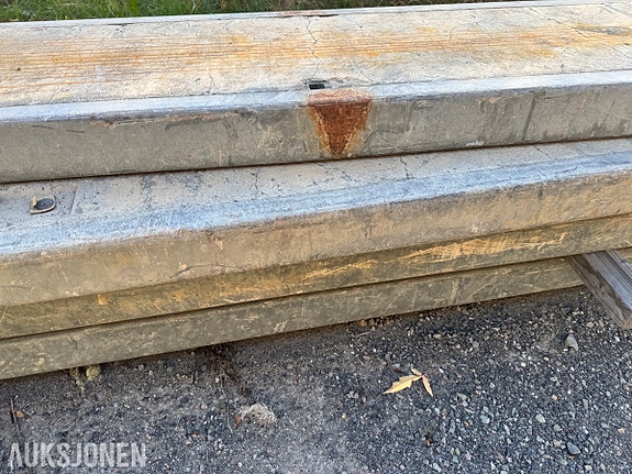 Andre 4 Stk Protec sperreelementer i stål med betongfylling 6 of 12