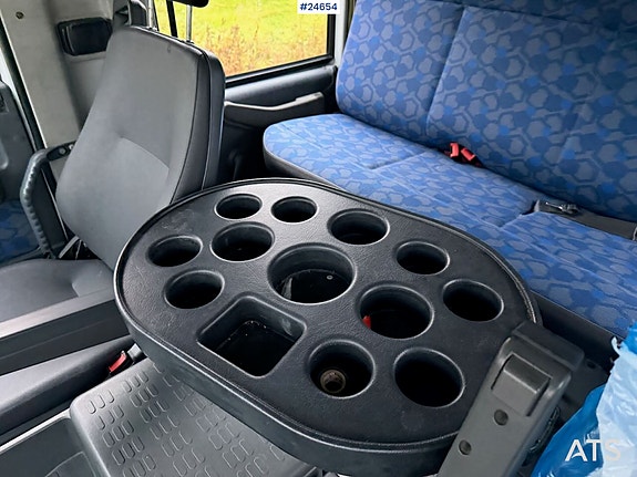 Iveco eurocargo 100E21 planbil med bakmontert kran. REP.OBJEKT 30 of 30