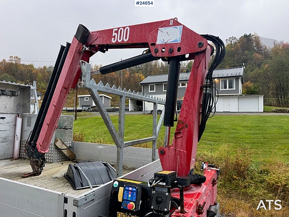 Iveco eurocargo 100E21 planbil med bakmontert kran. REP.OBJEKT 12 of 30