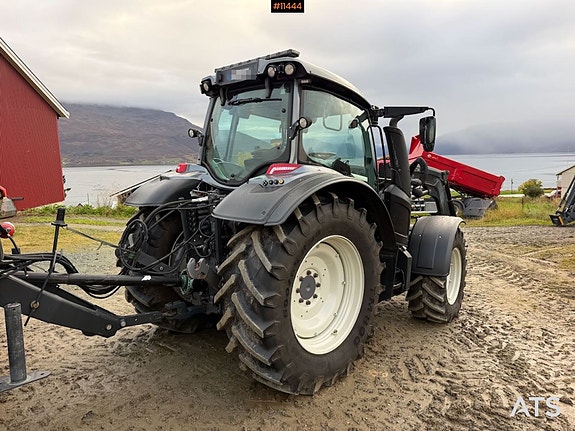 2017 Valtra N174 4x4 traktor m/ frontlaster, ISOBUS, og front PTO 4 of 30