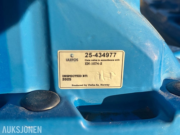 Andre Ventilkryss Ulefos med tre sluser DN200 og brannkobling DN150 - PN10 18 of 21