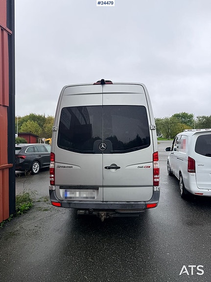 Mercedes-Benz Sprinter 516 minibuss m/ 16+1 seter, smartfartsskriver og godkjent som lærevogn. Bare 66.000 km! 6 of 13
