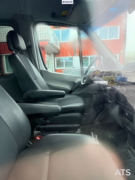 Mercedes-Benz Sprinter 516 minibuss m/ 16+1 seter, smartfartsskriver og godkjent som lærevogn. Bare 66.000 km! 7 of 13