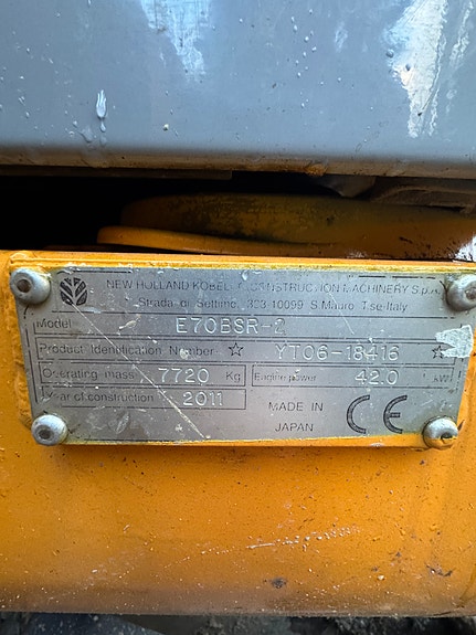 New Holland E 70 SR 5 of 12