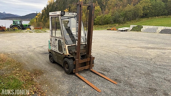 Mitsubishi FD-18 TAC gaffeltruck m/ lukket førerhytte 2 of 22