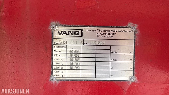 Vang Semitrailer 24 of 25
