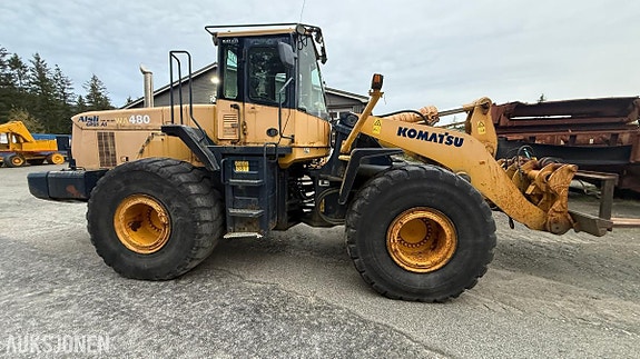 Komatsu WA480-5H Hjullaster m/ 3,8 m³ skuffe 5 of 30