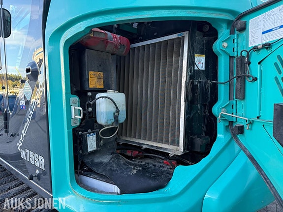 Kobelco SK75SR-7 BELTEGRAVER 25 of 30