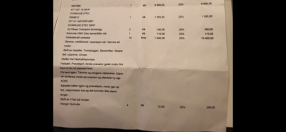 EIvindrud 30 hk. 2014. Stor service høsten 2025. 5 of 6