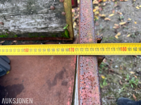Trevogn-tilhenger med trebord-lasteplan 15 of 15