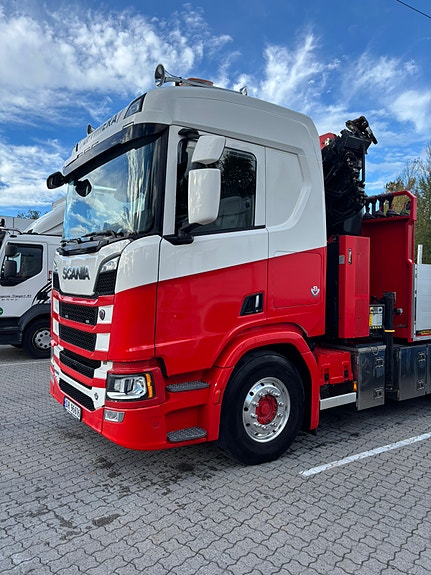 Scania R 580 m/ Palfinger PK35 tec 5. 8 utskyt til 21,8m selges desember 26 3 of 14