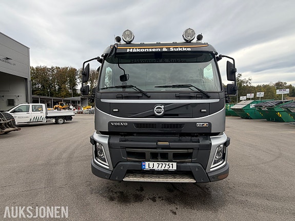 Volvo FMX 540 8x4 krokbil - EU-Godkjent - JOAB krokløft L24A-5750 AA - 372 921 km - automatgir -Gullavtale 9 of 30