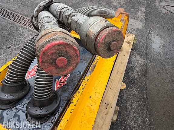 Andre 2019 AY Heavy Industries A8 hydraulisk pigghammer - 565 kg - 95 l/min - festebrakett - ekstra pigg 12 of 18