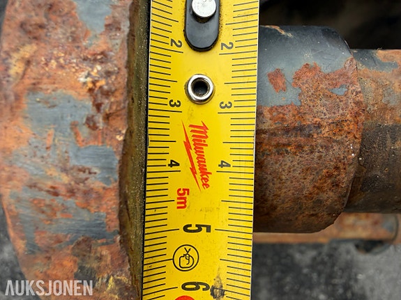 Andre 2019 AY Heavy Industries A8 hydraulisk pigghammer - 565 kg - 95 l/min - festebrakett - ekstra pigg 8 of 18