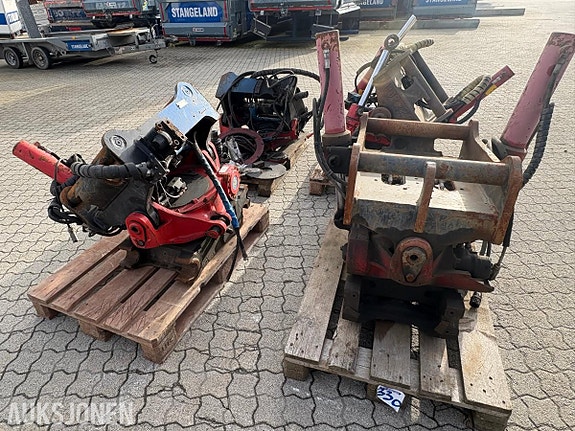 Andre 5 stk. Indexator Rototilt RT80/RT60, selges samlet 9 of 19