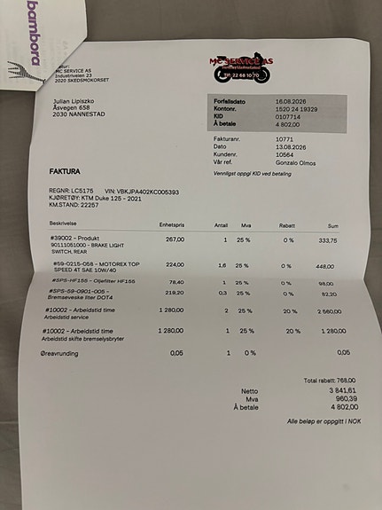KTM 125 Duke 17 of 19