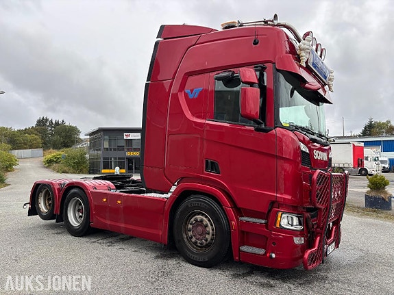 Scania R-serie 6x2 Trekkvogn – ADR – EX Godkjent - Retarder - Flyttbar Svingskive - EU til 13.01.27 8 of 30