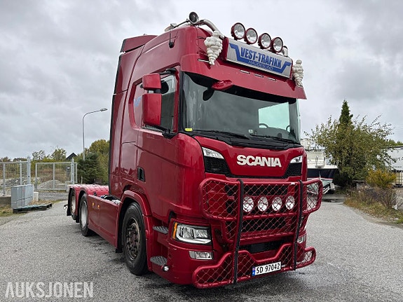 Scania R-serie 6x2 Trekkvogn – ADR – EX Godkjent - Retarder - Flyttbar Svingskive - EU til 13.01.27 10 of 30