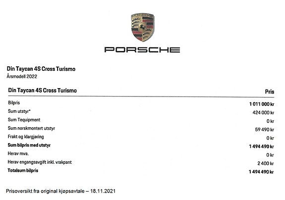 Porsche Taycan 4S 16 of 16