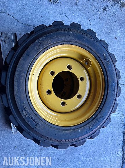 Job-Man 4 stk. ubrukte hjul til Job-Man 2380 minihjullaster – 27x10.50-15 6 of 6
