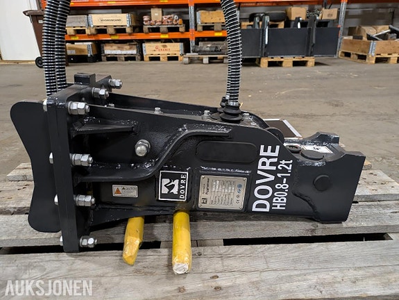 Andre 2024 Dovre HB 0.8-1.2t hydraulisk pigghammer - S30/180 feste - ubrukt 3 of 8