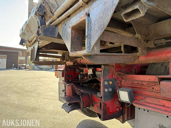 Scania R142H V8 6x2 tippbil –Zetterbergs påbygg m / 1070 kranhylser 25 of 30