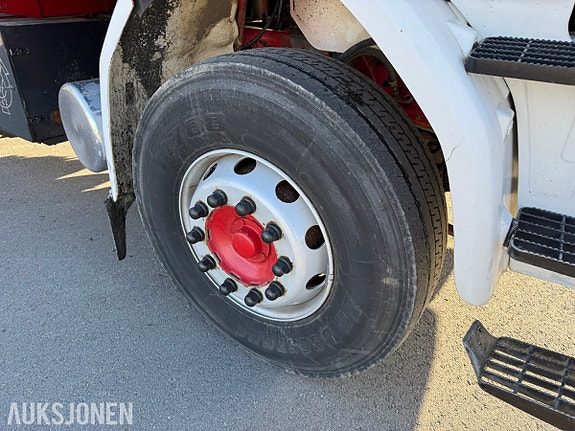 Scania R142H V8 6x2 tippbil –Zetterbergs påbygg m / 1070 kranhylser 15 of 30