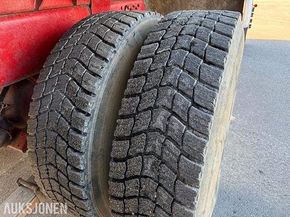 Scania R142H V8 6x2 tippbil –Zetterbergs påbygg m / 1070 kranhylser 21 of 30