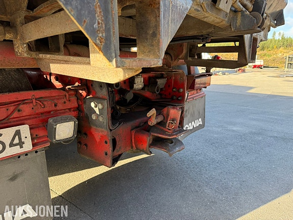 Scania R142H V8 6x2 tippbil –Zetterbergs påbygg m / 1070 kranhylser 29 of 30