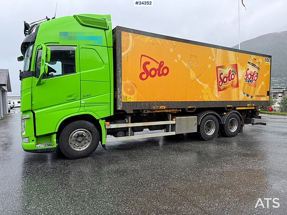 Volvo FH540 6x2 chassi containerbil 12 of 30