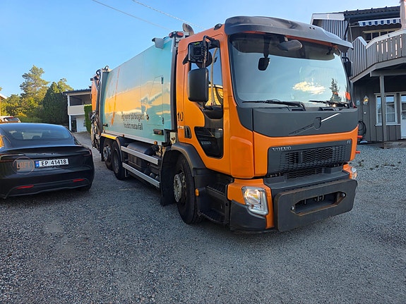 Volvo FE 320 6x2 komprimatorbil - NTM - 2 kammer - CNG 4 of 12