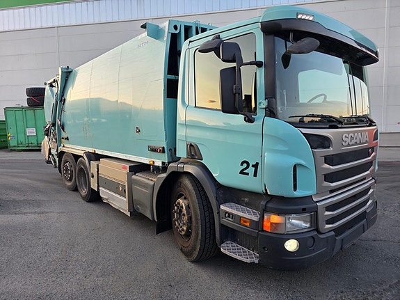 Scania P340DB Komprimatorbil - CNG - NTM påbygg 7 of 19