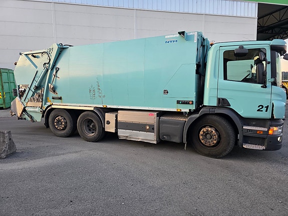Scania P340DB Komprimatorbil - CNG - NTM påbygg 6 of 19