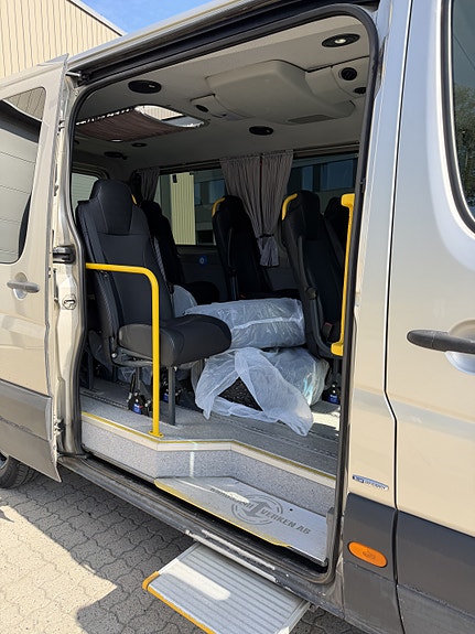 Mercedes-Benz Sprinter 316 - 9 seter - Godkjent rullestol 6 of 12