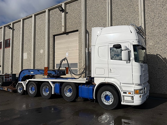Scania R58 Tungtrekker 8/10X4 Tungtrekker med Vang Brønnhenger 2 of 19
