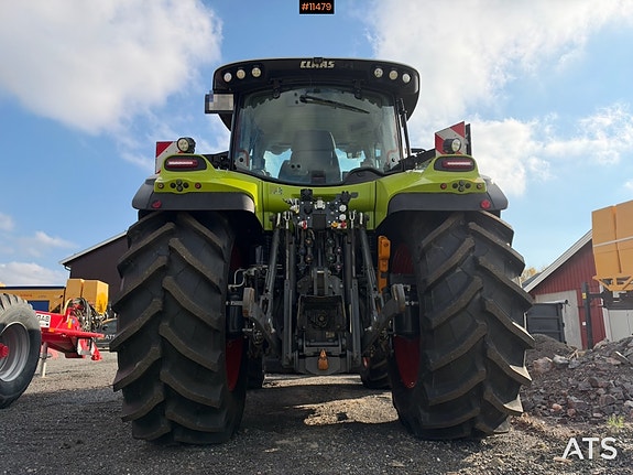 CLAAS Arion 650 4x4 Traktor m/ frontlaster og skuffe – 700 timer og 2 sett dekk! 4 of 30